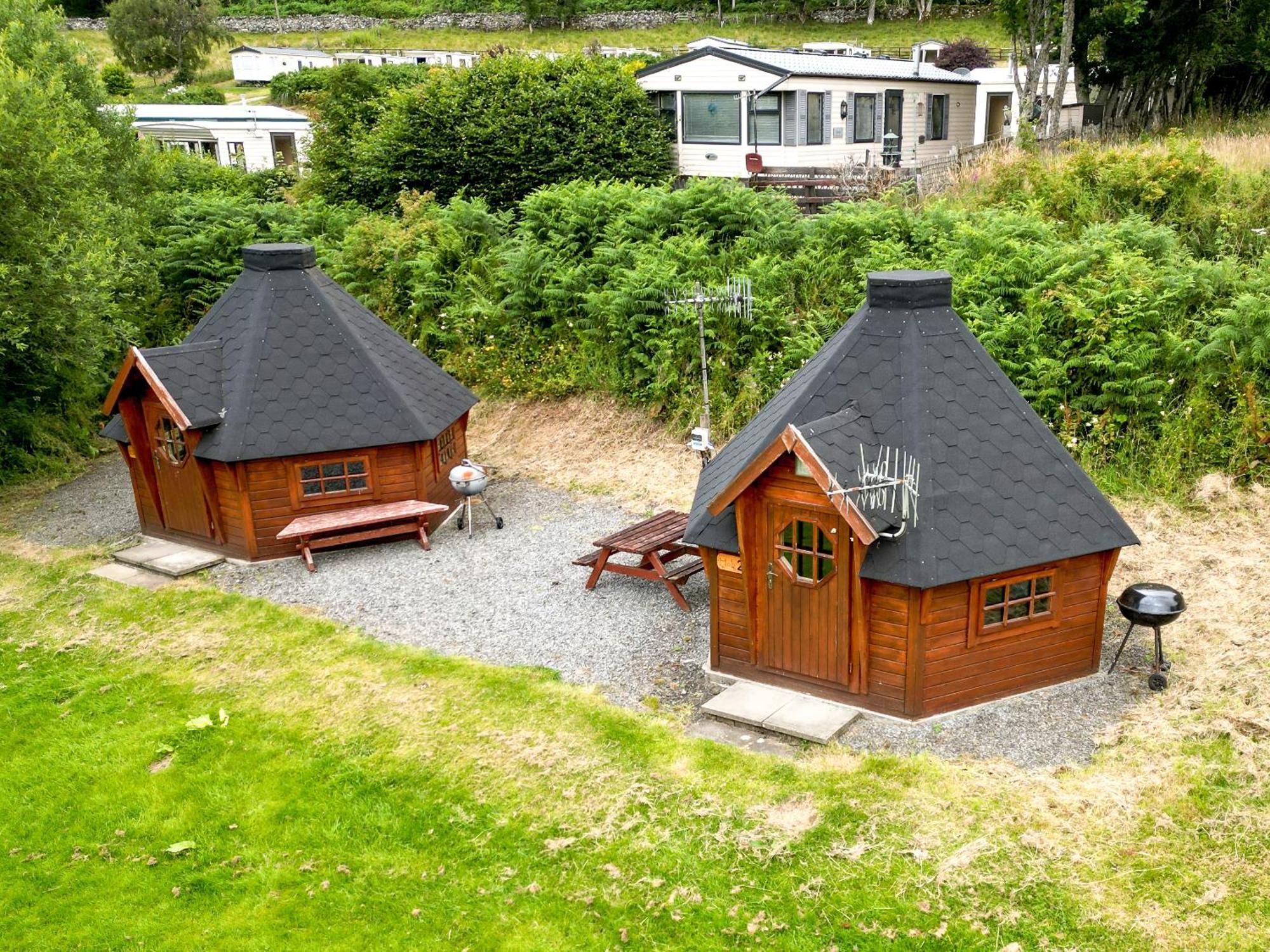 Cruachan Caravan And Camping Farm 킬린 외부 사진